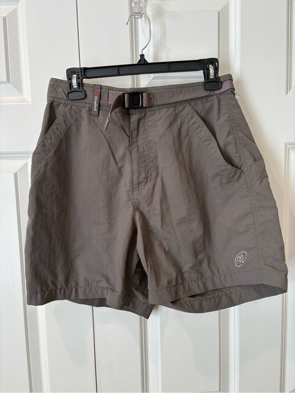 Mountain Cloudveil  Men's olive green Outdoor Hybrid Shorts